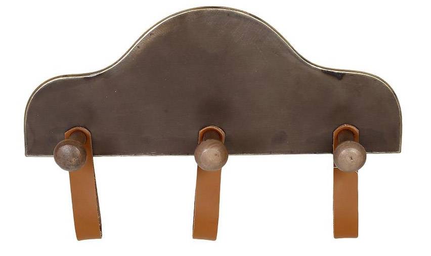 ESPIEL ΚΡΕΜΑΣΤΡΑ ΤΟΙΧΟΥ ESPIEL 3ΘΕΣΕΩΝ ΜΕ PU ΛΕΠΤΟΜΕΡΕΙΕΣ ΞΥΛΟ ΚΑΦΕ 37Χ7,5Χ24CM