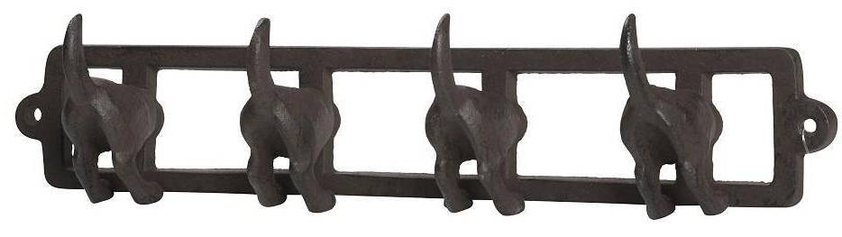 ΚΡΕΜΑΣΤΡΑ ESPIEL ΟΥΡΕΣ METAΛΛΟ ΜΑΥΡΟ 4ΘΕΣΕΩΝ 36Χ6Χ8,5CM ESPIEL