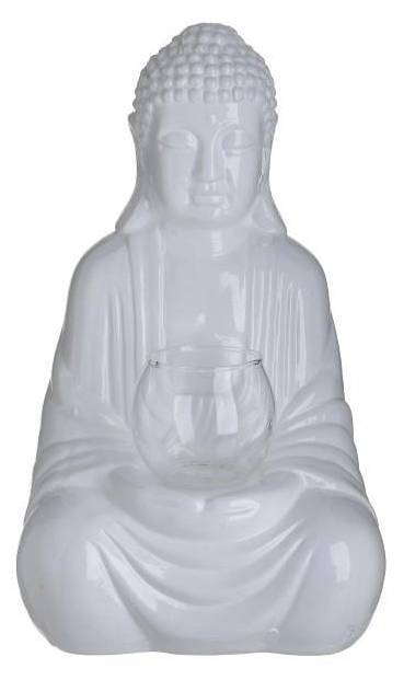 ΚΗΡΟΠΗΓΙΟ INART ΒΟΥΔΑΣ ΚΕΡΑΜΙΚΟ ΛΕΥΚΟ 17X14X29CM