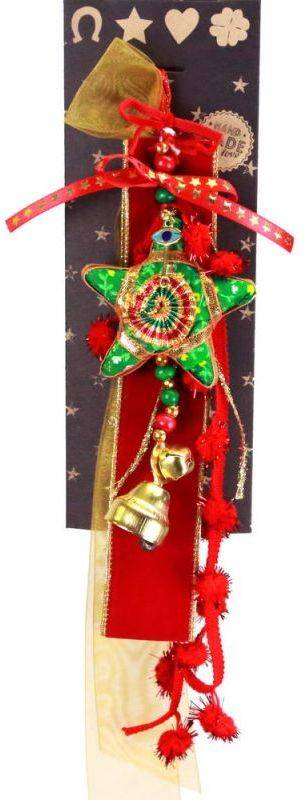 ΓΟΥΡΙ SYNCHRONIA ΥΦΑΣΜΑΤΙΝΟ ΦΥΛΑΧΤΟ ΑΣΤΕΡΙ ΠΡΑΣΙΝΟ 30CM SYNCHRONIA