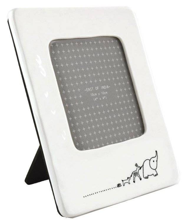 ΚΟΡΝΙΖΑ SYNCHRONIA ΖΩΑ ΠΟΡΣΕΛΑΝΗ ΛΕΥΚΟ 18X2X15CM SYNCHRONIA