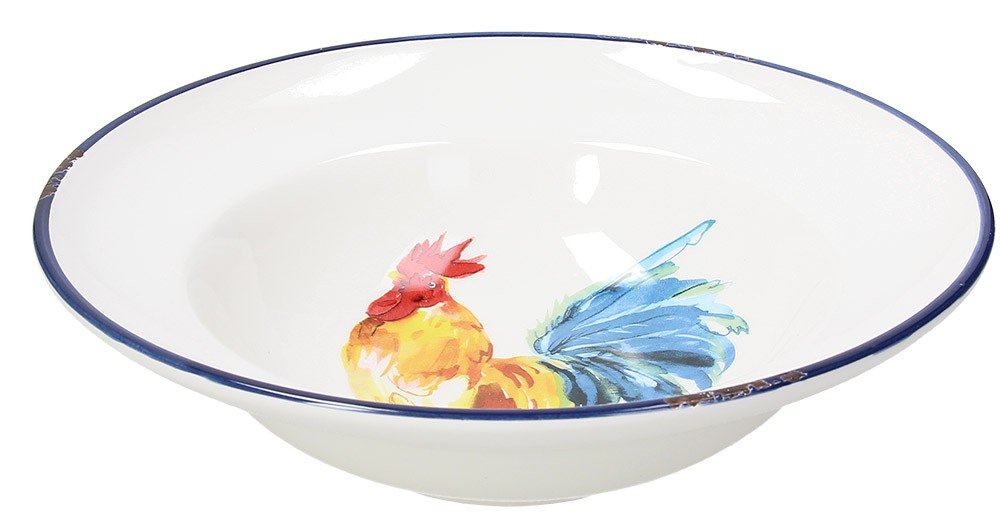 TOGNANA ΣΑΛΑΤΙΕΡΑ TOGNANA CASCINALE BLUE ΚΕΡΑΜΙΚΟ 28X20CM