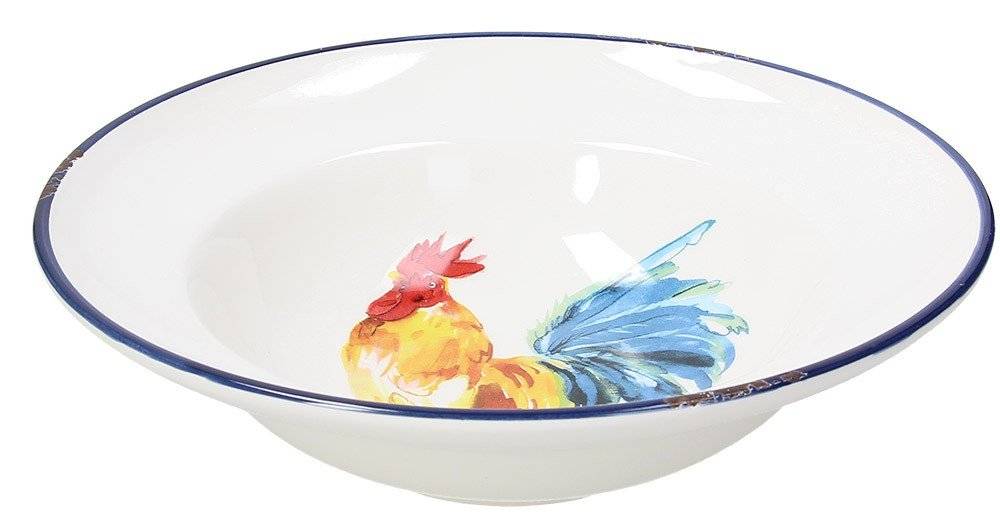 ΣΑΛΑΤΙΕΡΑ TOGNANA CASCINALE BLUE ΚΕΡΑΜΙΚΟ 28X20CM TOGNANA