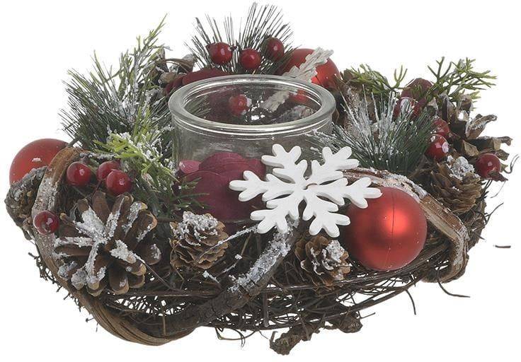 INART ΚΗΡΟΠΗΓΙΟ INART ΠΛΑΣΤΙΚΟ ΓΥΑΛΙ ΜΠΕΖ ΚΟΚΚΙΝΟ 24X9CM