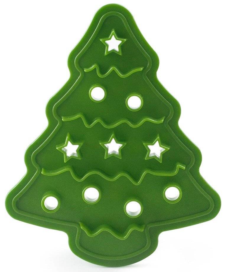 ΚΟΥΠ-ΠΑΤ IBILI ΧΡΙΣΤΟΥΓΕΝΝΙΑΤΙΚO ΔΕΝΤΡΟ ΠΛΑΣΤΙΚΟ 723402 11CM IBILI