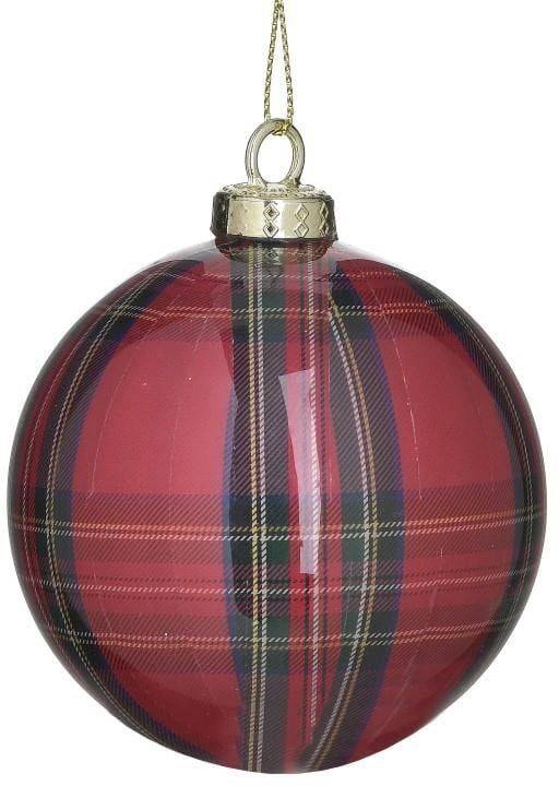 INART MΠΑΛΕΣ ΧΡΙΣΤΟΥΓΕΝΝΙΑΤΙΚΕΣ INART ΠΛΑΣΤΙΚΟ ΚΟΚΚΙΝΗ ΚΑΡΟ 4TMX 10CM