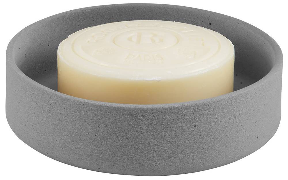 ΣΑΠΟΥΝΟΘΗΚΗ SPIRELLA GEMMA ΚΕΡΑΜΙΚΟ ΓΚΡΙ 10.6Χ3CM SPIRELLA