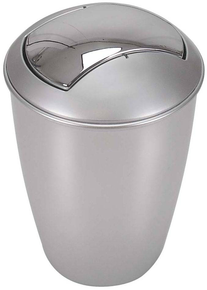 ΧΑΡΤΟΔΟΧΕΙΟ SPIRELLA ATLANTA ΠΛΑΣΤΙΚΟ ΓΚΡΙ 5LT 20Χ30CM