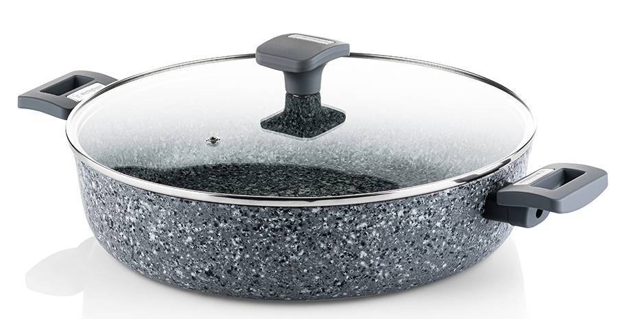 ΗΜΙΧΥΤΡΑ WESTINGHOUSE ΑΝΤΙΚΟΛΛΗΤΙΚΗ ΓΚΡΙ ΓΡΑΝΙΤΗΣ 3.7L (28CM) WESTINGHOUSE