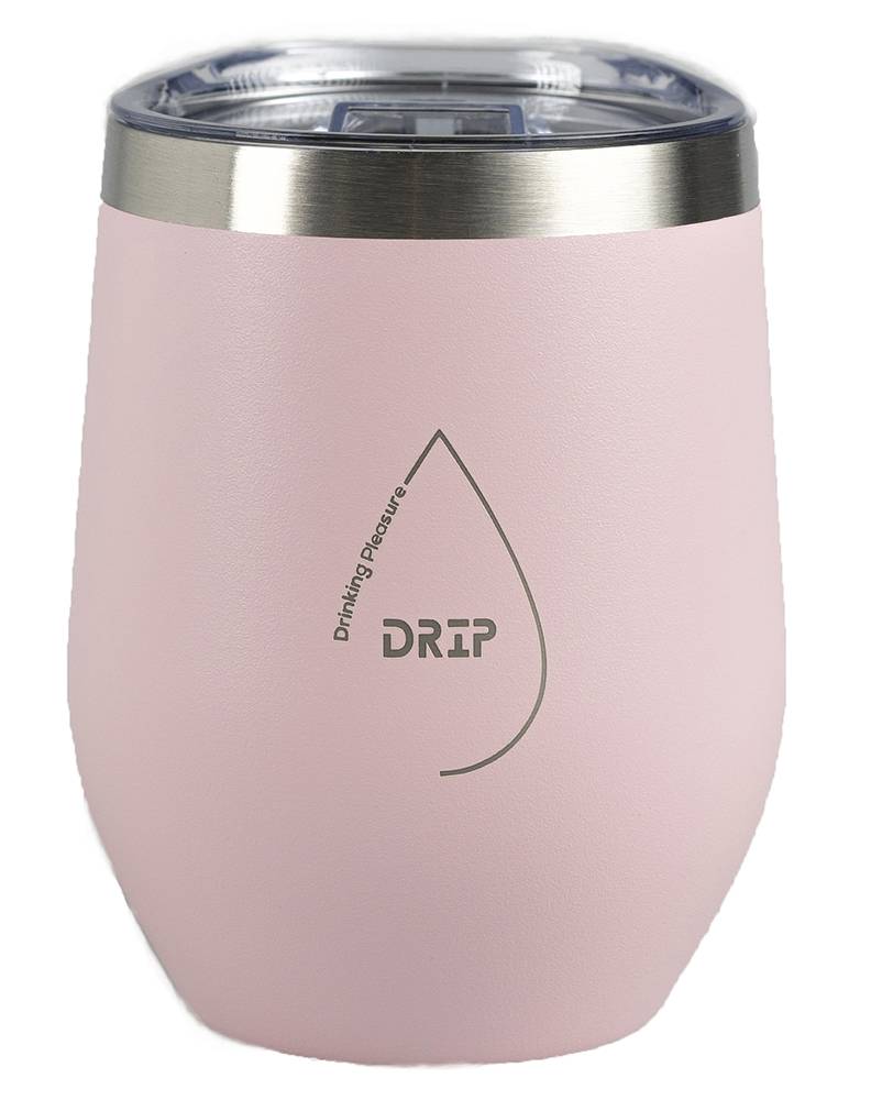 DRIP ΠΟΤΗΡΙ ΘΕΡΜΟΣ DRIP LIGHT PINK EXPEDITION CUP INOX (350ML)