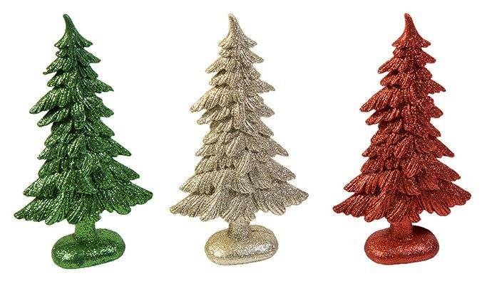 ΧΡΙΣΤΟΥΓΕΝΝΙΑΤΙΚΟ ΔΕΝΤΡΟ POLY GLITTER ΠΛΑΣΤΙΚΟ ΚΟΚΚΙΝΟ 1ΤΜΧ 20CM CHRISTMAS COLLECTION