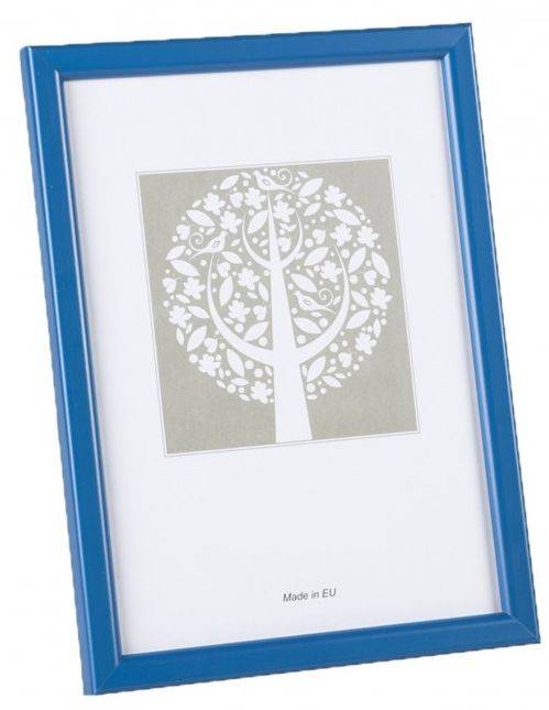 PHOTO FRAMES ΚΟΡΝΙΖΑ PHOTO FRAMES PS ΠΛΑΣΤΙΚΗ BLUE 24X30CM