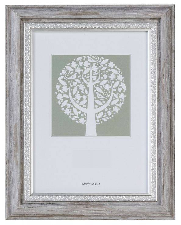 PHOTO FRAMES ΚΟΡΝΙΖΑ PHOTO FRAMES PS NATALI ΠΛΑΣΤΙΚΗ GREY 15X21CM