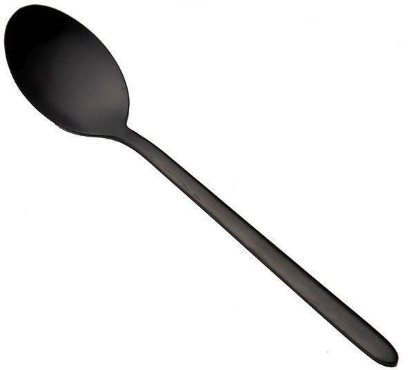 ΚΟΥΤΑΛΙ ΦΑΓΗΤΟΥ DINOX CUBA BLACK MATTE ΑΝΟΞΕΙΔΩΤΟ ΑΤΣΑΛΙ 18/0 3MM 20.6CM DINOX