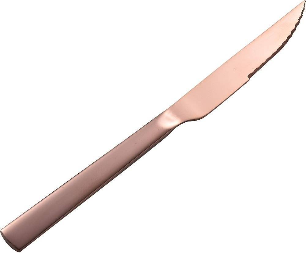 ΜΑΧΑΙΡΙ STEAK DINOX PORTO COOPER SHINY ΑΝΟΞΕΙΔΩΤΟ ΑΤΣΑΛΙ 18/0 5MM 21.5CM