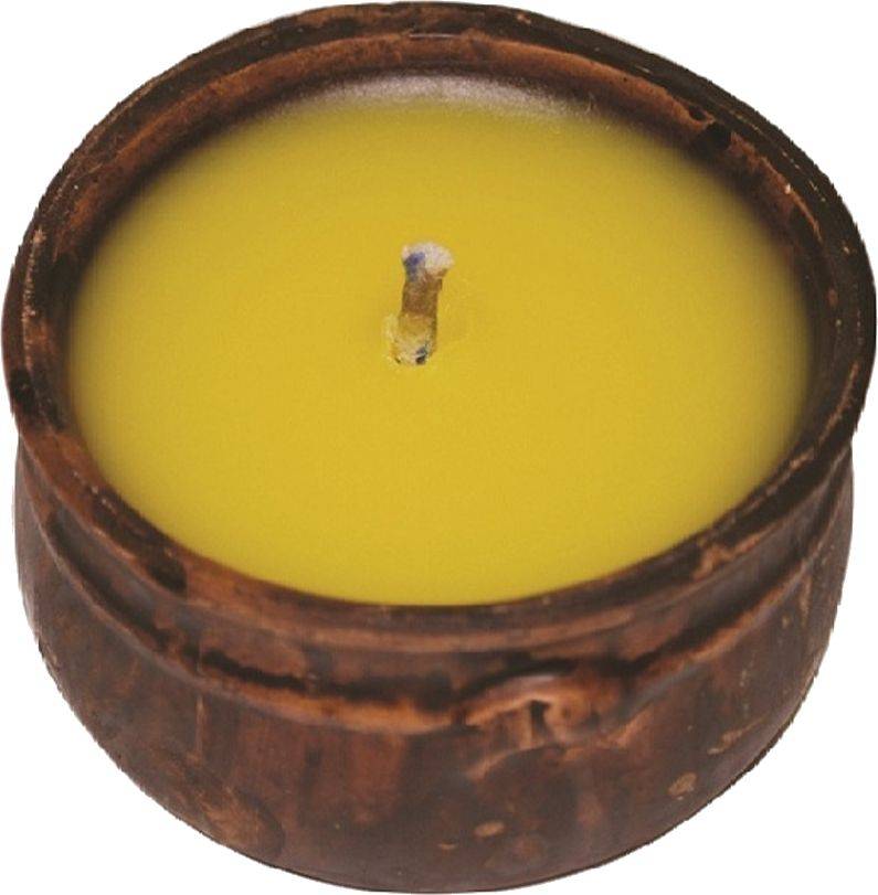 UNIKER ΑΝΤΙΚΟΥΝΟΥΠΙΚΟ ΚΕΡΙ CITRONELLA UNIKER ΣΕ ΠΗΛΙΝΟ ΔΟΧΕΙΟ ΕΣΩΤΕΡΙΚΟΥ ΧΩΡΟΥ (100Χ50MM)