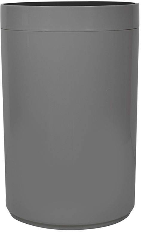 ΧΑΡΤΟΔΟΧΕΙΟ ESTIA ΠΛΑΣΤΙΚΟ ΓΚΡΙ ΜΑΥΡΟ 5LT 18X26CM ESTIA