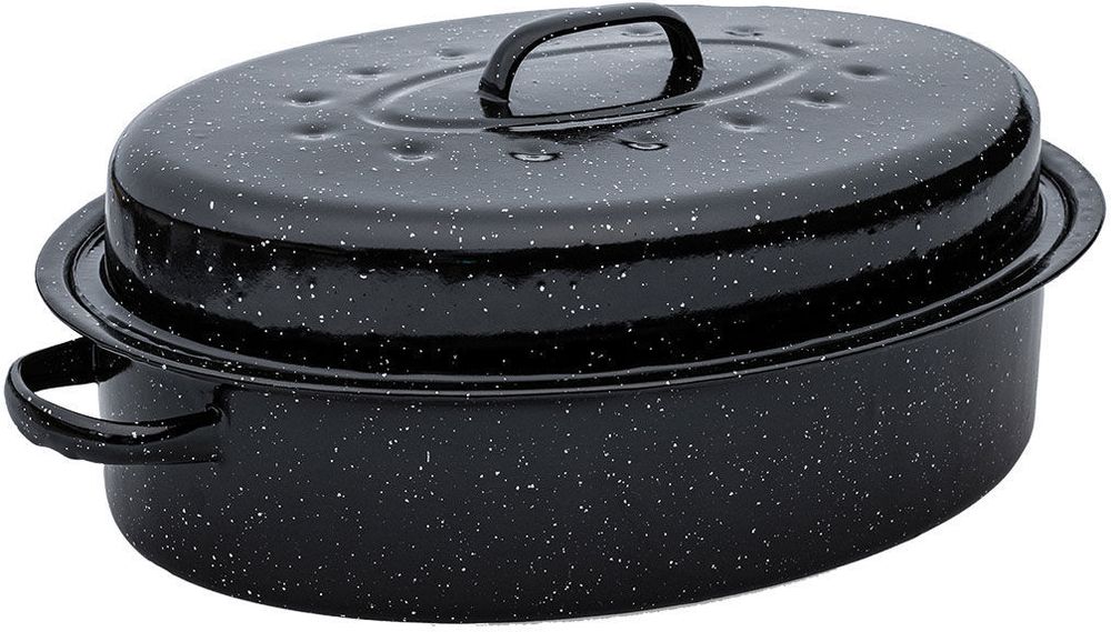 ΓΑΣΤΡΑ ESTIA ΟΒΑΛ ΕΜΑΓΙΕ ΜΕ ΣΧΑΡΑ 42X32X18CM (7.8L) ESTIA