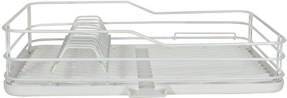 ESTIA ΠΙΑΤΟΘΗΚΗ ESTIA ΜΟΝΗ ΜΕΤΑΛΛΙΚΗ ΛΕΥΚΟ 43X31CM