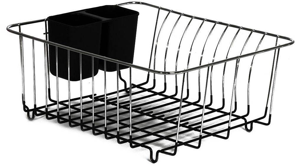 ΠΙΑΤΟΘΗΚΗ ESTIA ΝΕΡΟΧΥΤΗ ΜΕΤΑΛΛΙΚΗ ΓΚΡΙ 35X30X15CM ESTIA