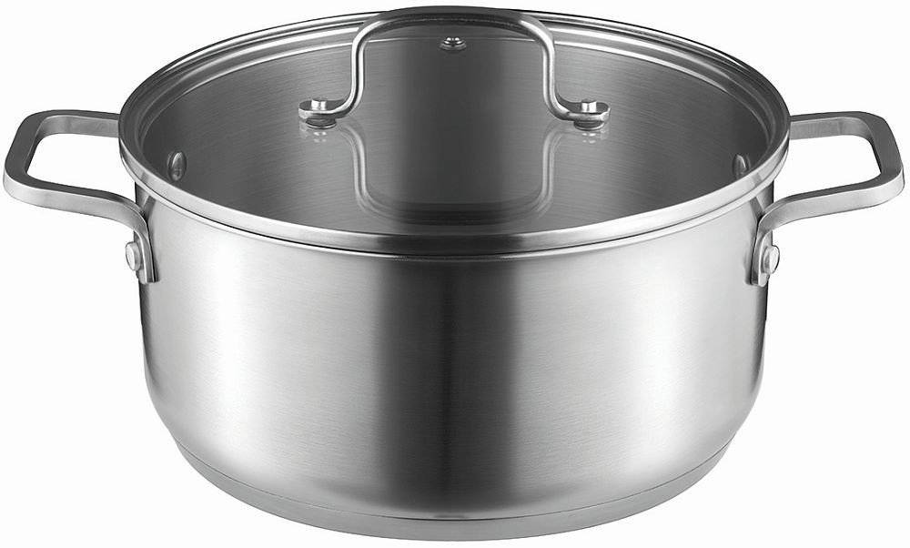 ΧΥΤΡΑ PAL TITANIUM PRO INOX ΜΕ ΓΥΑΛΙΝΟ ΚΑΠΑΚΙ (28CM)
