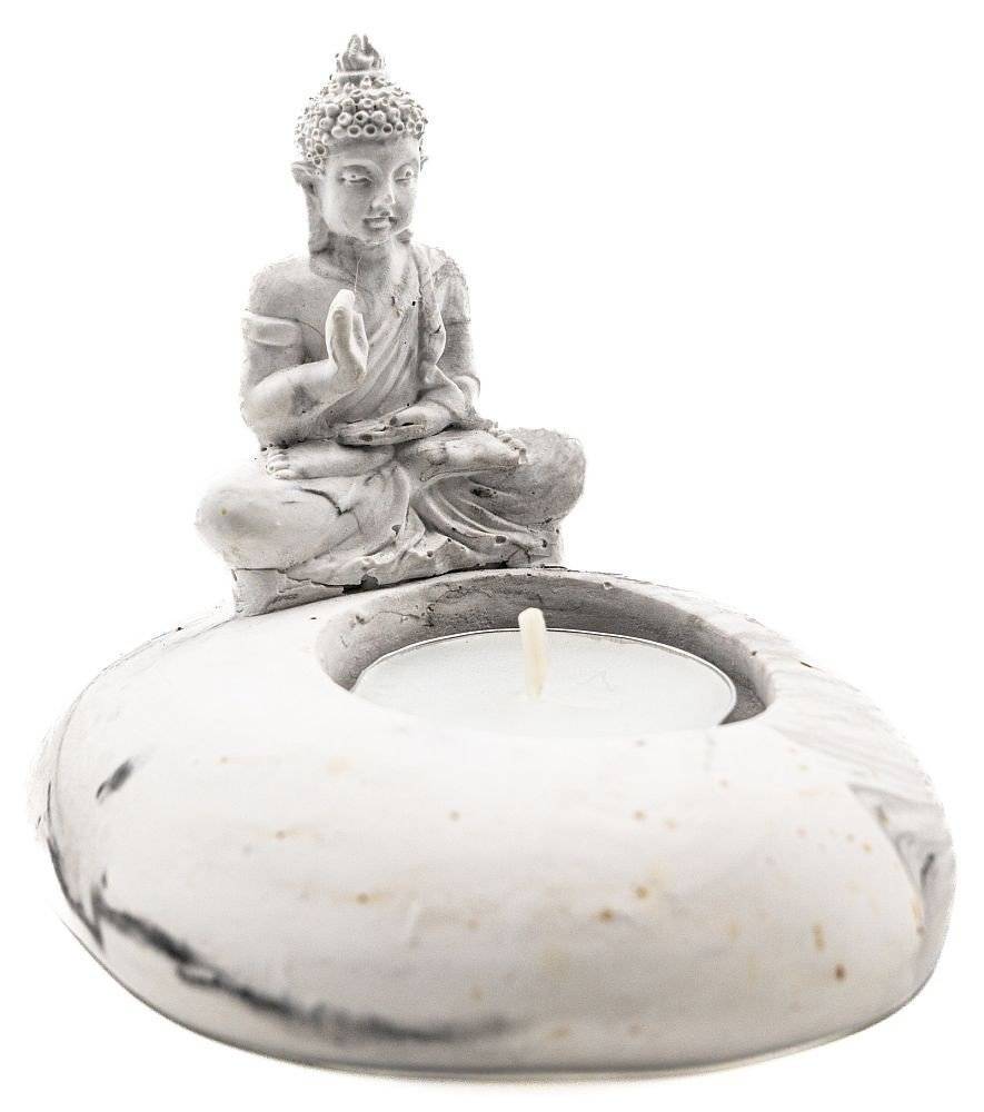 ΚΗΡΟΠΗΓΙΟ BOHEME INTERIOR ΒΟΥΔΑΣ ΓΥΨΙΝΟ ΛΕΥΚΟ 12X4CM BOHEME INTERIOR