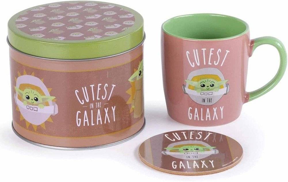 ΚΟΥΠΑ PYRAMID INTERNATIONAL STAR WARS: THE MANDALORIAN ΚΕΡΑΜΙΚΗ ΚΑΦΕ 370ML ΣΕΤ ΔΩΡΟΥ 2ΤΜΧ