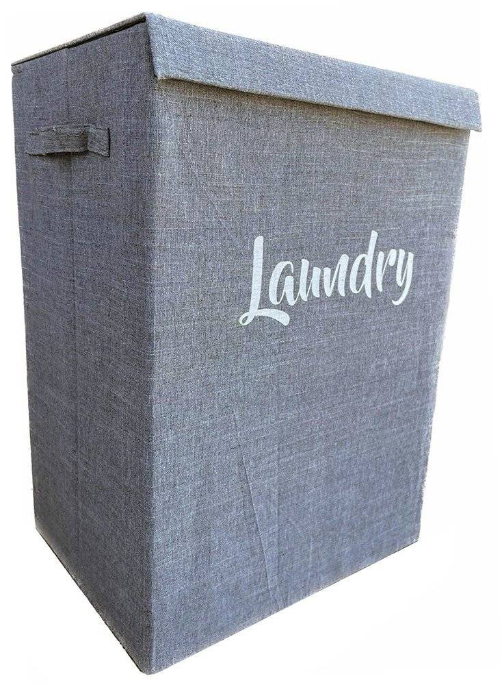 ΚΑΛΑΘΙ ΑΠΛΥΤΩΝ CHIOS HELLAS ΟΡΘΟΓΩΝΙΟ ΓΚΡΙ 40Χ30Χ50CM