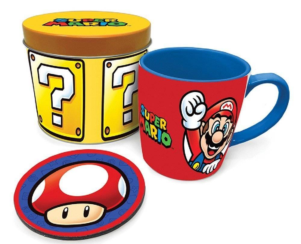 ΚΟΥΠΑ PYRAMID INTERNATIONAL SUPER MARIO ΚΕΡΑΜΙΚΗ ΚΟΚΚΙΝΗ 370ML ΣΕΤ ΔΩΡΟΥ 2ΤΜΧ PYRAMID INTERNATIONAL