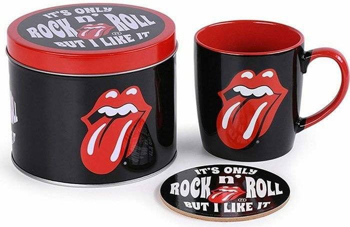 ΚΟΥΠΑ PYRAMID INTERNATIONAL ROLLING STONES ΚΕΡΑΜΙΚΗ ΜΑΥΡΟ 370ML ΣΕΤ ΔΩΡΟΥ 2ΤΜΧ PYRAMID INTERNATIONAL