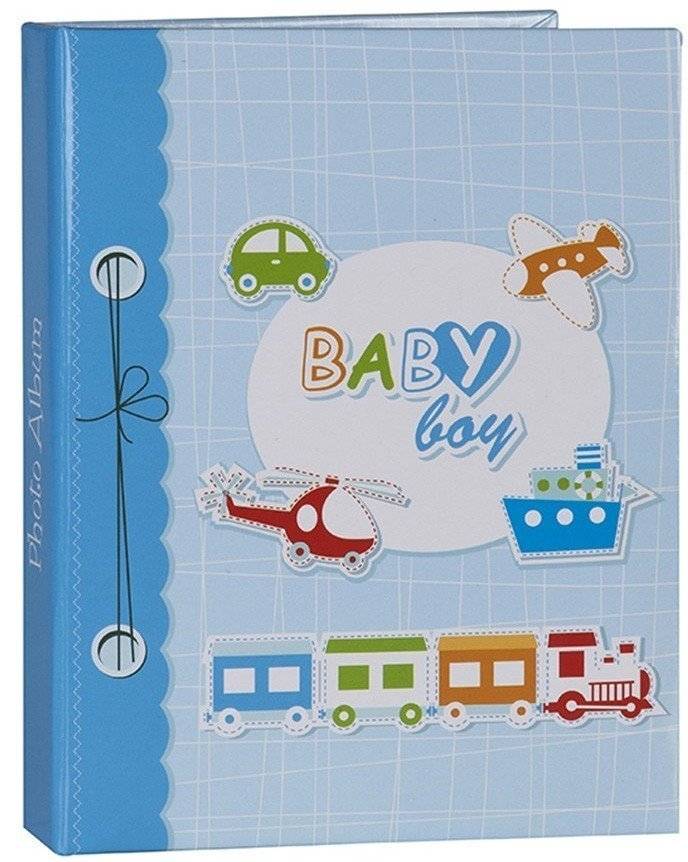 ΑΛΜΠΟΥΜ THE PAPER BOX BABY BOY 40 ΦΩΤΟΓΡΑΦΙΩΝ ΜΠΛΕ 13X18CM