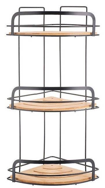 ΕΤΑΖΙΕΡΑ ESTIA ESSENTIALS BAMBOO 3 ΘΕΣΕΩΝ 19.5X19.5X49CM ESTIA