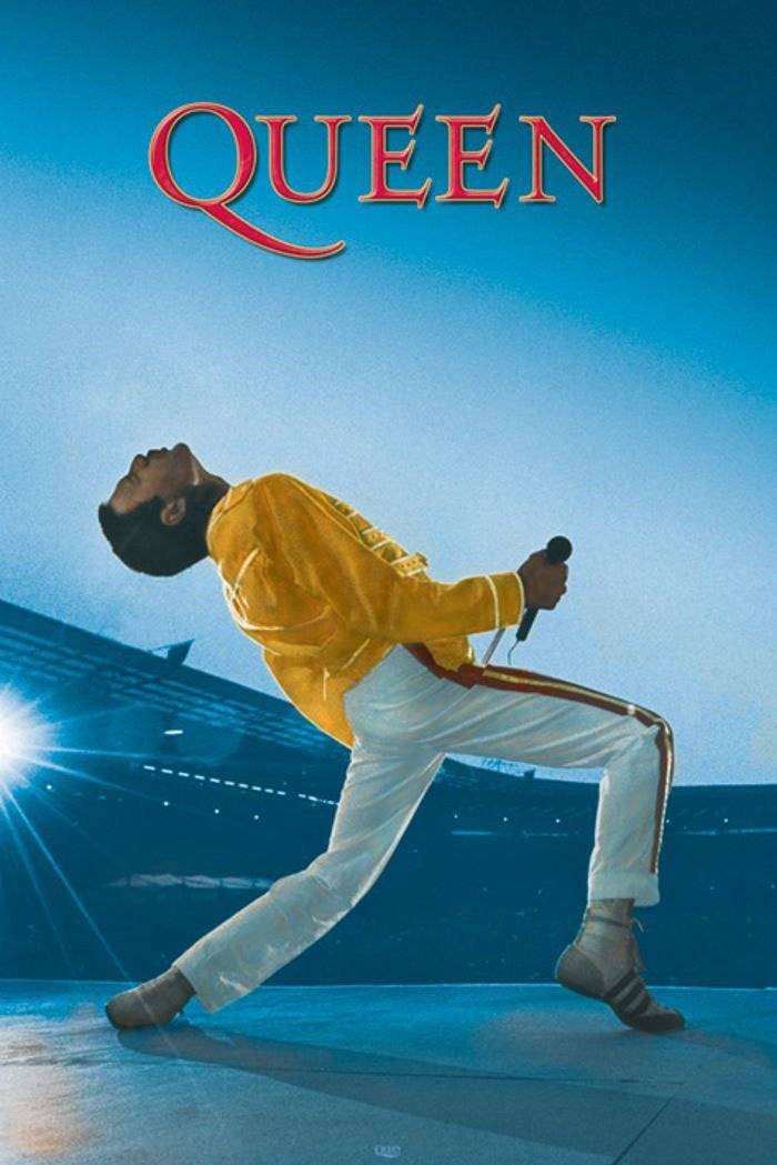 POSTER QUEEN LIVE AT WEMBLEY (61X91.5CM) GB EYE