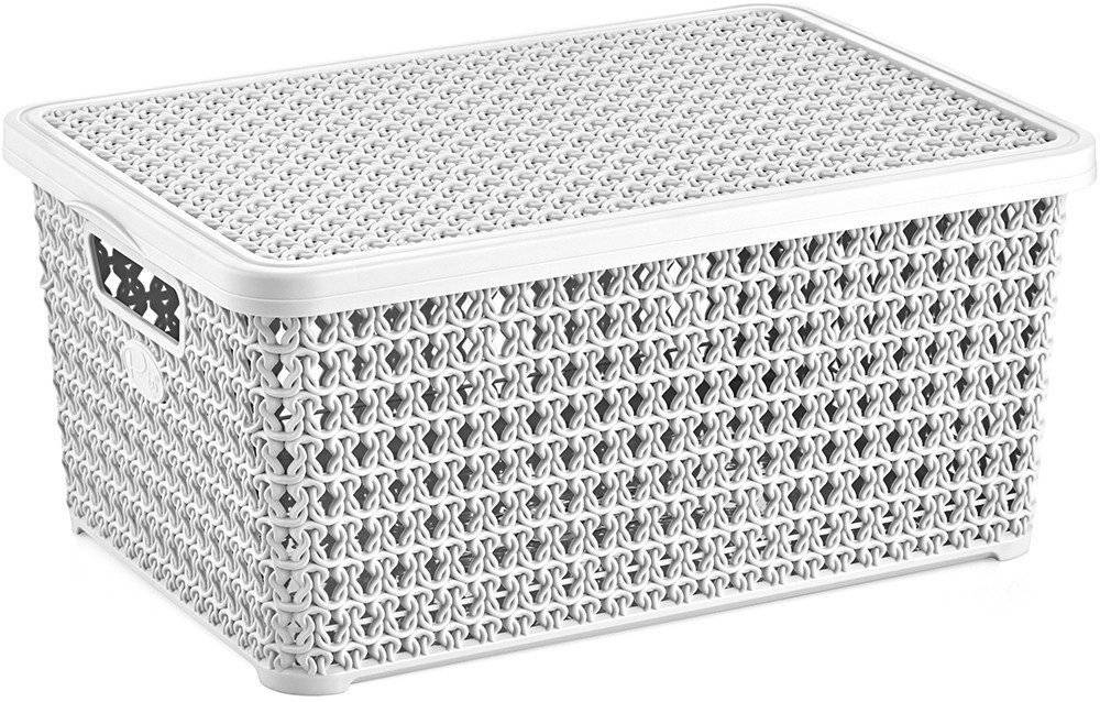 KOYTI ΑΠΟΘΗΚΕΥΣΗΣ CHIOS HELLAS ΠΛΑΣΤΙΚΟ ΛΕΥΚΟ 34X24X16CM CHIOS HELLAS