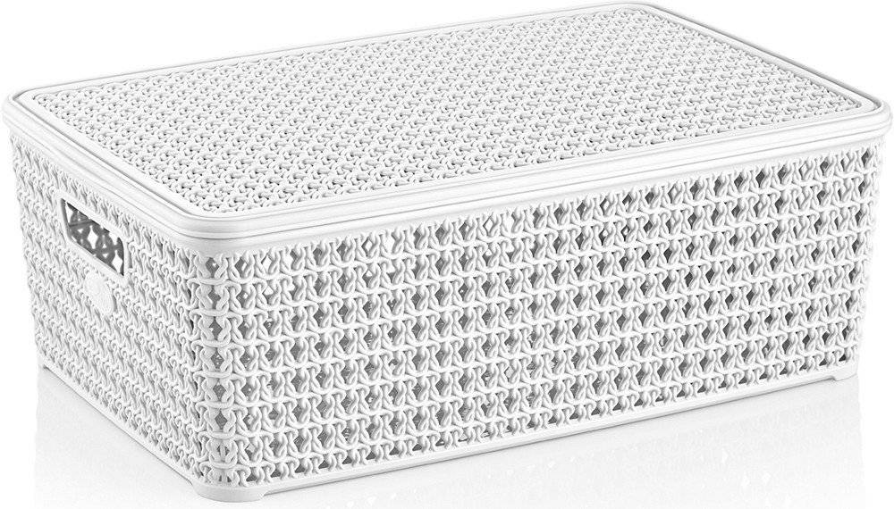 KOYTI ΑΠΟΘΗΚΕΥΣΗΣ CHIOS HELLAS ΠΛΑΣΤΙΚΟ ΛΕΥΚΟ 40X27X15CM CHIOS HELLAS