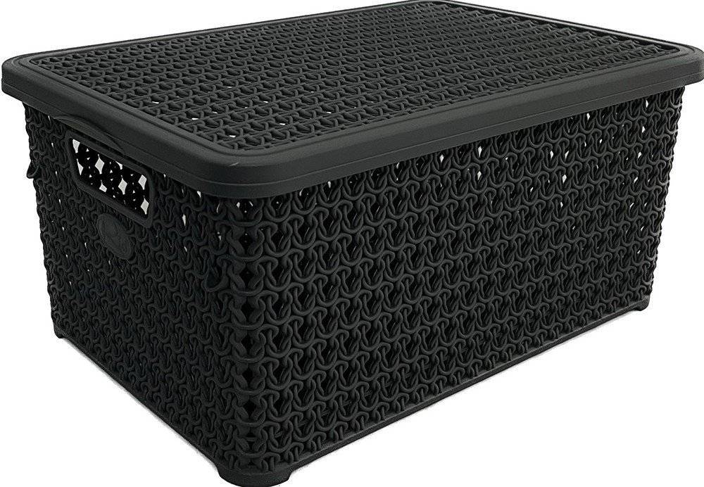 KOYTI ΑΠΟΘΗΚΕΥΣΗΣ CHIOS HELLAS ΠΛΑΣΤΙΚΟ ΓΚΡΙ 40X27X15CM