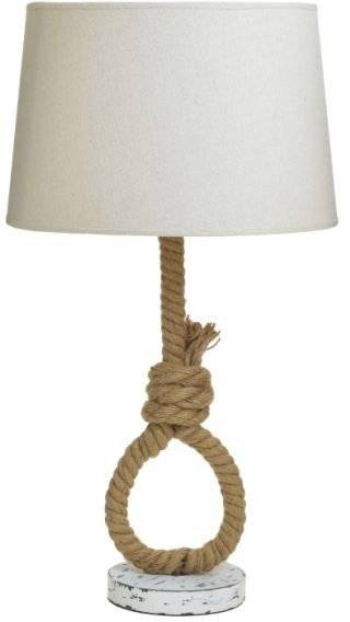 ΦΩΤΙΣΤΙΚΟ ΕΠΙΤΡΑΠΕΖΙΟ INART ΛΕΥΚΗ ΜΕ ΣΧΟΙΝΙ (35Χ35X61.5CM)