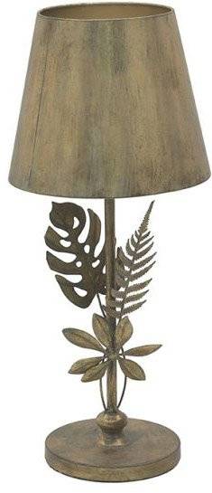 ΦΩΤΙΣΤΙΚΟ ΕΠΙΤΡΑΠΕΖΙΟ INART ΦΥΛΛΑ ΜΕΤΑΛΛΙΚΟ ΑΝΤΙΚΕ ΧΡΥΣΟ (Φ32Χ74CM) INART