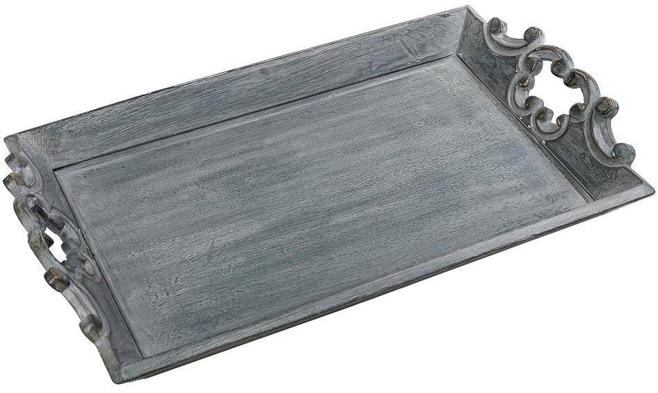 ΔΙΣΚΟΣ ΣΕΡΒΙΡΙΣΜΑΤΟΣ ESPIEL ΞΥΛΙΝΟΣ ΓΚΡΙ 49Χ31Χ4CM ESPIEL