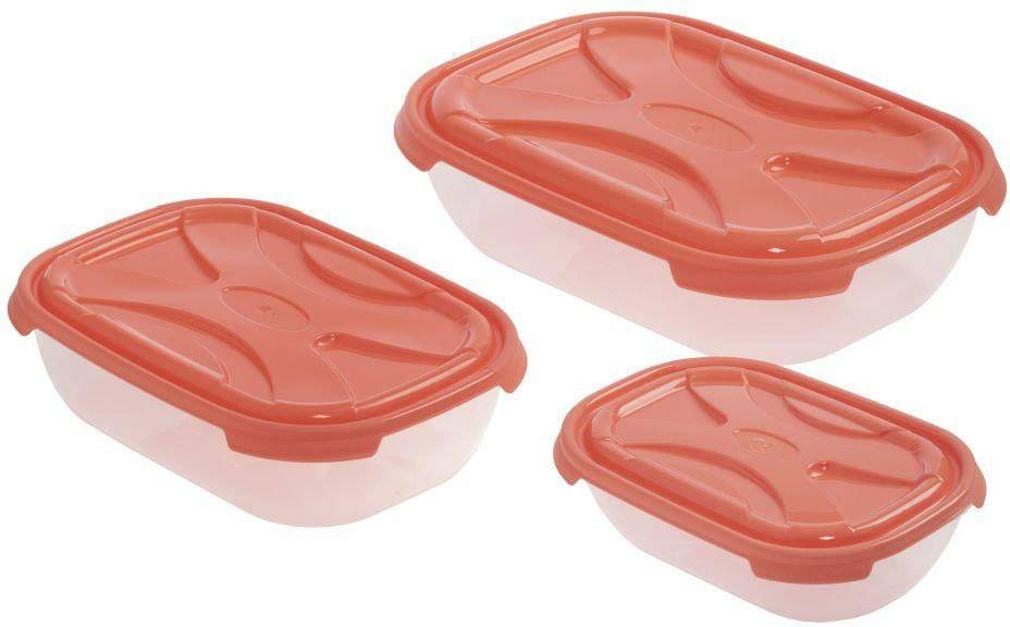 ΦΑΓΗΤΟΔΟΧΕIΟ ΟΡΘΟΓΩΝΙΟ 3 ΤΕΜ FRESCO CYCLOPS 2.1/1.2/0.5LT CYCLOPS