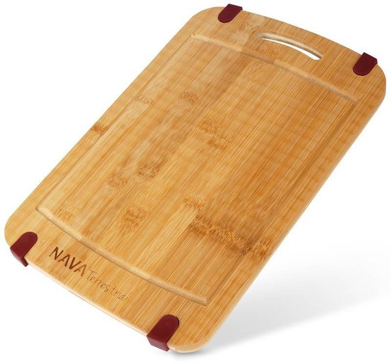 NAVA ΕΠΙΦΑΝΕΙΑ ΚΟΠΗΣ NAVA TERRESTRIAL ΞΥΛΙΝΗ BAMBOO ΟΡΘΟΓΩΝΙΑ (35.5CM)