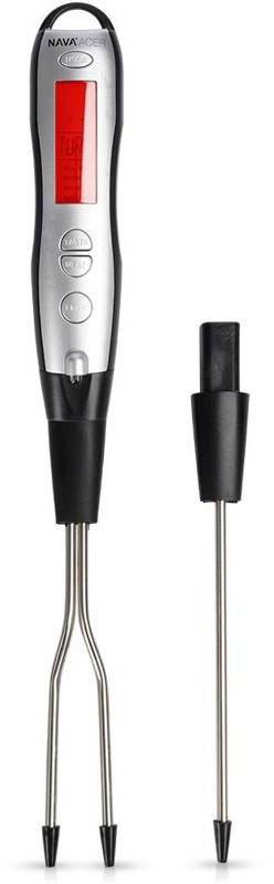 NAVA ΨΗΦΙΑΚΟ ΘΕΡΜΟΜΕΤΡΟ ΚΡΕΑΤΟΣ NAVA ACER ΠΛΑΣΤΙΚΟ ΜΕ ΠΙΡΟΥΝΑ BBQ (37.4CM)