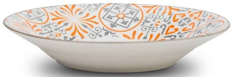 NAVA ΠΙΑΤΟ ΣΟΥΠΑΣ NAVA MAIOLICA ΠΟΡΣΕΛΑΝΙΝΟ ΠΟΡΤΟΚΑΛΙ (22,5CM)