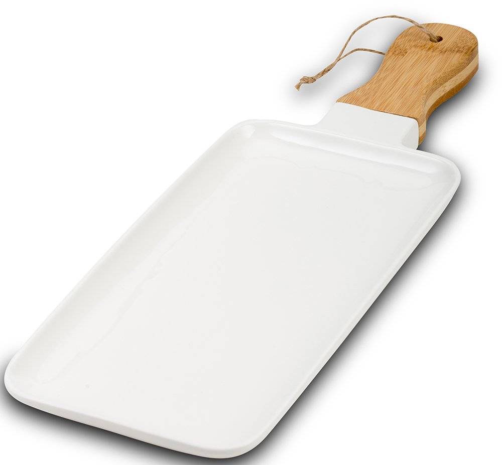 NAVA ΠΙΑΤΕΛΑ NAVA TERRESTRIAL ΠΟΡΣΕΛΑΝΙΝΗ ΟΡΘΟΓΩΝΙΑ ΛΕΥΚΗ (41CM)