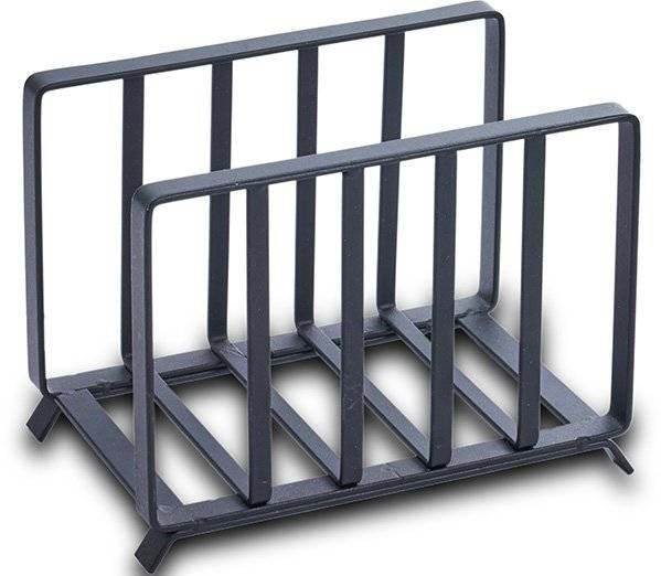 ΧΑΡΤΟΠΕΤΣΕΤΟΘΗΚΗ NAVA MISTY ΜΕΤΑΛΛΙΚΗ ΟΡΘΟΓΩΝΙΑ ΜΑΥΡΗ (14CM)