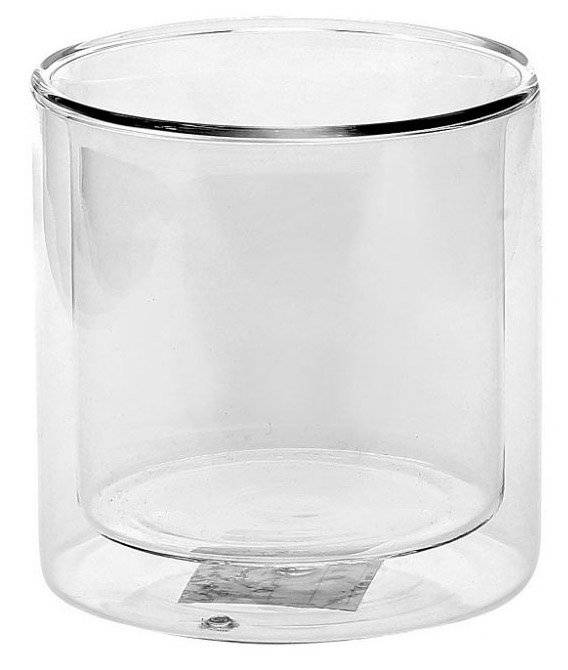 ΠΟΤΗΡΙ ΝΕΡΟΥ ESPIEL BOROSILICATE ΓΥΑΛΙΝΟ ΔΙΠΛΟΤΟΙΧΟ ΚΥΛΙΝΔΡΙΚΟ (400ML) ESPIEL