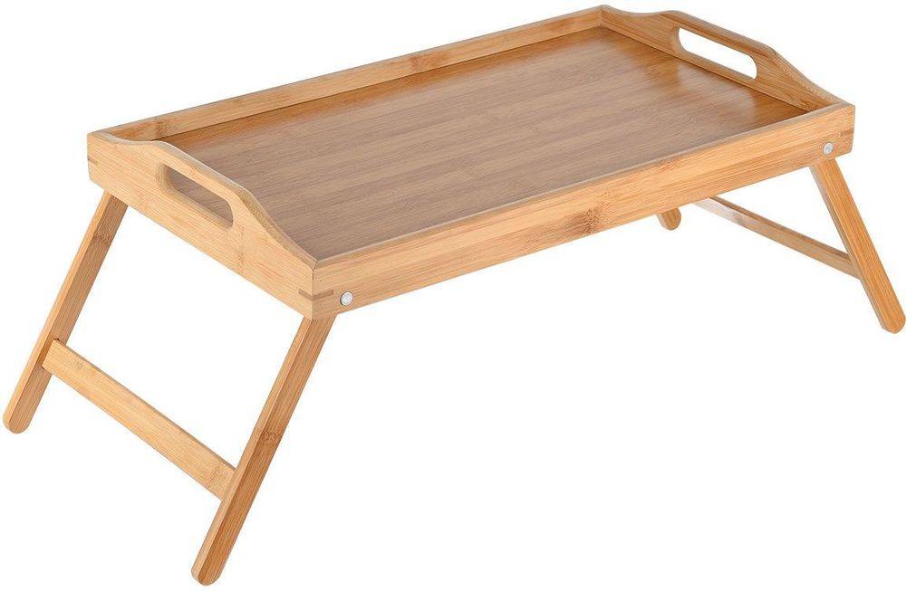 ΔΙΣΚΟΣ ΣΕΡΒΙΡΙΣΜΑΤΟΣ ESTIA BAMBOO ESSENTIALS ΜΕ ΑΝΑΔΙΠΛΟΥΜΕΝΑ ΠΟΔΙΑ (50CMX30CMX21CM) ESTIA