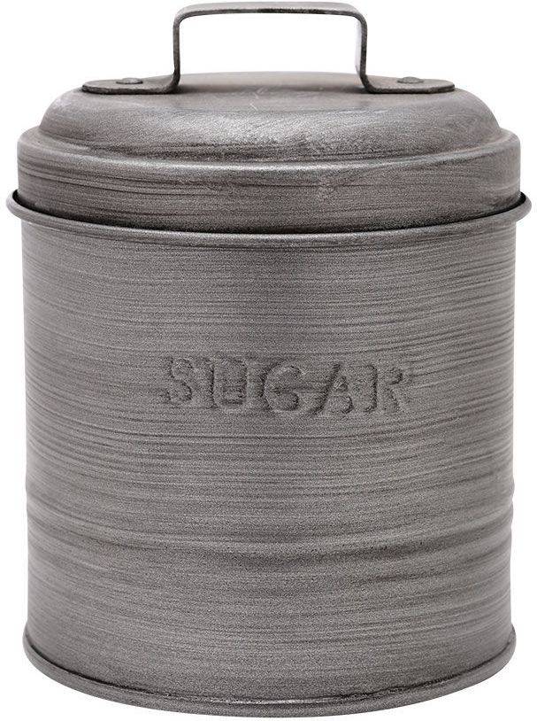 ΔΟΧΕΙΟ ΓΙΑ ΖΑΧΑΡΗ ESTIA ΜΕΤΑΛΛΙΚΟ ΜΕ ΑΕΡΟΣΤΕΓΕΣ ΚΑΠΑΚΙ (11CMX11CMX14CM) ESTIA