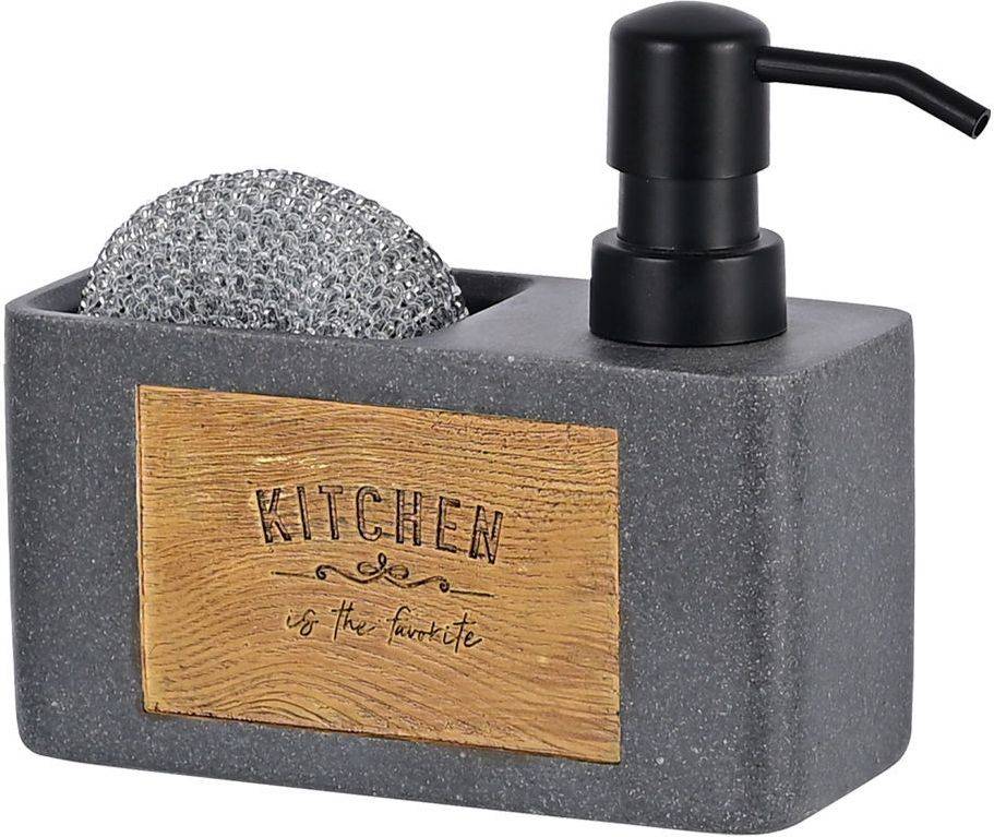 ΔΟΧΕΙΟ ΥΓΡΟΥ ΠΙΑΤΩΝ ESTIA ΜΕ ΘΗΚΗ ΓΙΑ ΣΦΟΥΓΓΑΡΙ ΓΚΡΙ (120ML) ESTIA