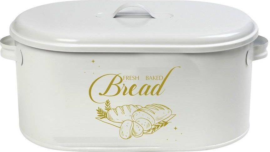 ΨΩΜΙΕΡΑ ESPIEL ΜΕΤΑΛΛΙΚΗ ΜΕ ΚΑΠΑΚΙ ΛΕΥΚΗ ΜΑΤ (36CMX20CMX16.5CM) ESPIEL